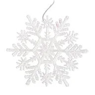 Ozdoby bożonarodzeniowe - Śnieżynki akrylowe mix - miniaturka - grafika 1