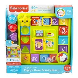 Fisher-Price 8222Ucz się i śmiej8221 Pierwsza gra 123 Zabawka edukacyjna Hrb72 - zabawka - Zabawki kreatywne - miniaturka - grafika 1
