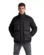 Kurtki męskie - G-STAR RAW Kurtka męska Field Puffer, Czarny (Dk Black C897-6484), XL - miniaturka - grafika 1