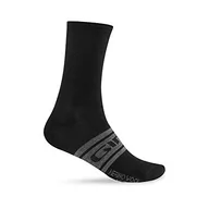 Skarpetki męskie - Giro Giro skarpety rowerowe Merino Wool Seasonal Socken, Black/Charcoal Clean, M 2038528 - miniaturka - grafika 1