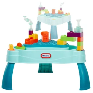 Little Tikes Stół Wodny Z Klockami Build & Splash 25 Elementów - Place zabaw - miniaturka - grafika 1