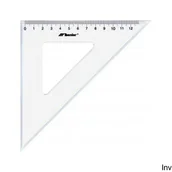 Przybory szkolne - Leniar Trojkat szkolny 21/45 10020 LENIAR tr 0130333 - miniaturka - grafika 1