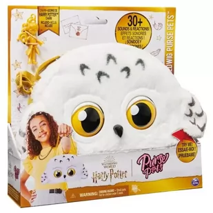 Purse Pets Interaktywna torebka Hedwiga - Spin Master - Zabawki interaktywne dla dzieci - miniaturka - grafika 1