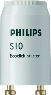 Zapłonnik starter do świetlówek S10 4-65W Sin 220-240V Wh Ecoclick Philips - Akcesoria do oświetlenia - miniaturka - grafika 1