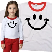 Piżamy dla dziewczynek - Piżama dziecięca Uśmiechnięta Buźka Na Dzień Uśmiechu 86/92 - VoloDonum - miniaturka - grafika 1