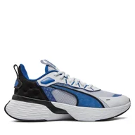 Sneakersy męskie - Sneakersy Puma Softride Sway Running Shoes 379443 02 Niebieski - miniaturka - grafika 1