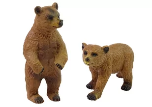 Zestaw 2 Figurek Niedźwiedź Brunatny z Młodym - Figurki dla dzieci - miniaturka - grafika 2