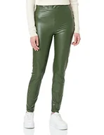 Legginsy - bugatti Damskie legginsy W2089-70860, zielone, standardowe - miniaturka - grafika 1