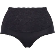 Majtki damskie - Figi Damskie Bawełniane Majtki Bielizna Modelująca Mitex ALA SUPER Czarne 7XL - miniaturka - grafika 1