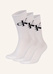 Calvin Klein Skarpety, 3 Pary weiss - Skarpetki damskie - miniaturka - grafika 1