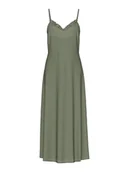 Sukienki - Pieces Sukienka "Nya" w kolorze oliwkowym - miniaturka - grafika 1