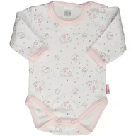 Body dla niemowląt - BODY NIEMOWLĘCE DŁUGI RĘKAW RĘKAWEK ROZM. 56 Pampicio - miniaturka - grafika 1