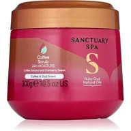 Peelingi do ciała - Sanctuary, Kawowo Żurawinowy Peeling Do Ciała Fusy, 300ml - miniaturka - grafika 1