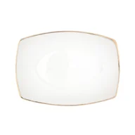 Miski i półmiski - Altom MARIAPAULA MODERNA KWADRATOWA GOLD PÓŁMISEK 24CM - miniaturka - grafika 1