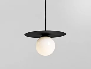 Customform Lampa wisząca SKIVA BALL S czarny LP004SKIVBAL-S-02 - Lampy sufitowe - miniaturka - grafika 1