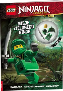 Lego Ninjago Misje Zielonego Ninja - Powieści i opowiadania - miniaturka - grafika 2