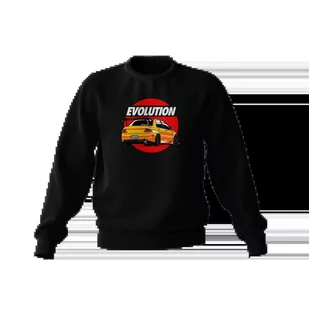 Czarna bluza Mitsubishi Lancer EVO IX-L - Odzież do sportów motorowych - miniaturka - grafika 1