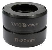 Akcesoria hydrauliczne - Yato MATRYCE ZAPASOWE DO ZACISKARKI DO RUR PEX-AL-PEX YT-21735 TYP TH 20MM YT-21745 YT-21745 - miniaturka - grafika 1