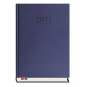 Kalendarze - Michalczyk i Prokop Spółka z o.o. Terminarz Stacjonarny Mipro A4 granatowy T-229V-G T-229V-G - miniaturka - grafika 1