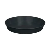 Donice - Podstawka platikowa ś.30 cm czarna Donkwiat - miniaturka - grafika 1