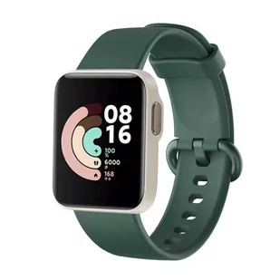 Opaska Pasek Bransoleta Smoothband Xiaomi Mi Watch Lite Zielone - Akcesoria do smartwatchy - miniaturka - grafika 1