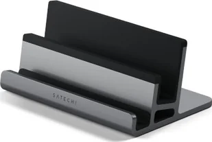 Satechi Aluminowa podstawka Satechi Dual Vertical Laptop Stand na laptopa oraz iPada space gray - Części i akcesoria do laptopów - miniaturka - grafika 1