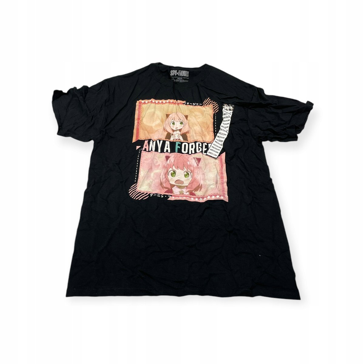 Koszulka T-shirt męski okrągły dekolt SPENCER'S SPY X FAMILY M