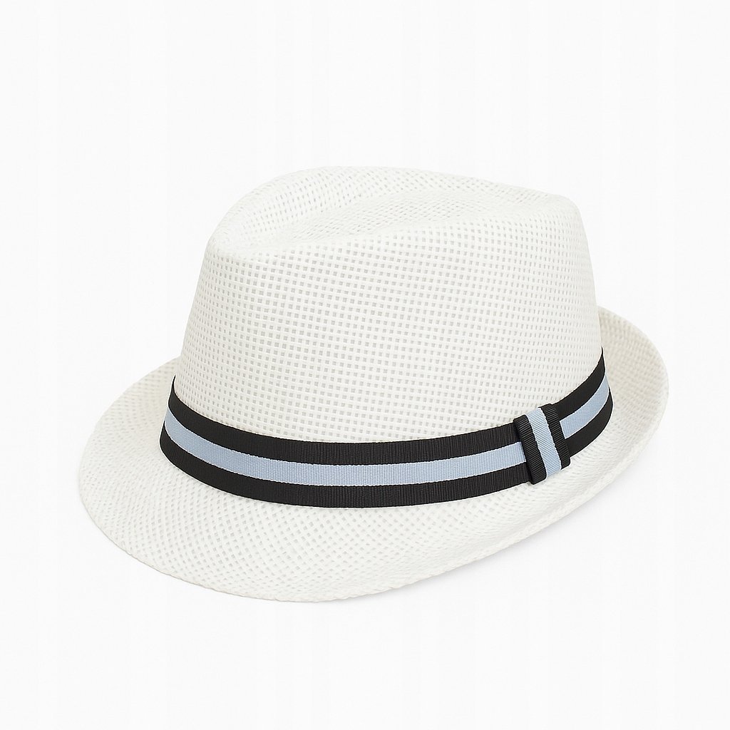KAPELUSZ DAMSKI MĘSKI BUCKET HAT LETNI PLAŻOWY LEKKI SŁOMKOWY NA LATO WZORY
