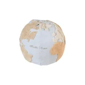 Fotele i pufy dla dzieci - Niebiesko-beżowy puf dziecięcy World Map – Lorena Canals - miniaturka - grafika 1