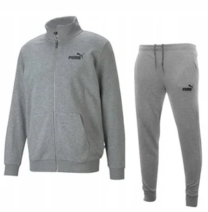 PUMA MĘSKI DRES KOMPLETNY SZARY r.M - Dresy męskie - miniaturka - grafika 1