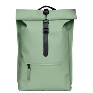 Plecaki - Plecak Rains Rolltop Rucksack 13320-06 - zielony - miniaturka - grafika 1