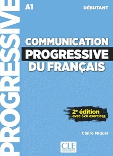 Communication progressive du français Niveau débutant Livre + CD Claire Miquel - Nauka - miniaturka - grafika 1