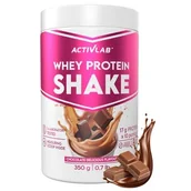 Odżywki białkowe - Odżywka białkowa ACTIVLAB Whey Protein Shake Pyszna Czekolada (350 g) Bez cukru - miniaturka - grafika 1
