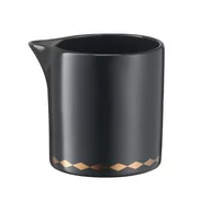 Cukiernice - Mlecznik porcelanowy GAJA BLACK VILLA ITALIA - miniaturka - grafika 1