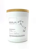 Świece - Świeca zodiakalna Skorpion – biała, sojowa, zapachowa, handmade, prezent - miniaturka - grafika 1