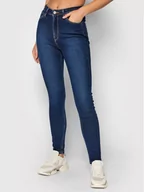 Spodnie damskie - Lee Jeansy Montana L32EDTRY Granatowy Skinny Fit - miniaturka - grafika 1