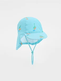 Reserved - Czapka z osłoną karku - niebieski - Czapki damskie - miniaturka - grafika 1
