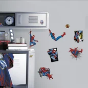 Naklejki na ścianę - Naklejka Dekoracyjna Spider-Man Rmk4453Scs - miniaturka - grafika 1
