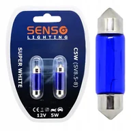 Żarówki samochodowe - SENSO C5W 36mm SUPER WHITE - miniaturka - grafika 1