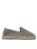 Espadryle męskie - Manebi Espadryle Flat Espadrilles R 4.4 C0 Zielony - miniaturka - grafika 1