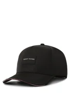 Czapki męskie - Tommy Hilfiger Czapka męska Mężczyźni czarny jednolity, ONE SIZE - miniaturka - grafika 1