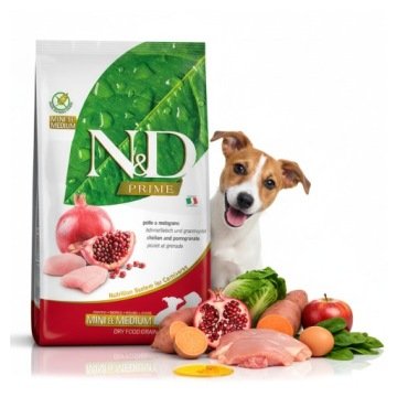 N&D PRIME DOG CHICKEN AND POMEGRANATE PUPPY MINI 800G