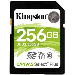 Kingston Canvas Select Plus 256GB (SDS2/256GB) - Karty pamięci - miniaturka - grafika 1