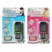 Zabawki interaktywne dla dzieci - PISAREK -TELEFON KOMORK B/O 13X22 PLX MUZYCZNY B/C 56771-uniw - miniaturka - grafika 1