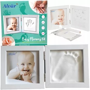 Ramka Na Zdjęcia Dzieci Gips Odcisk Dłoni Stóp Diy - Akcesoria rzeźbiarskie - miniaturka - grafika 1