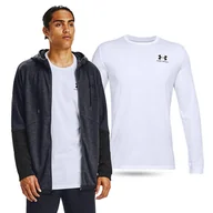 Bluzy sportowe męskie - Koszulka longsleeve fitness męska UNDER ARMOUR z długim rękawem - miniaturka - grafika 1