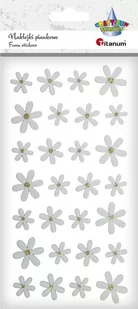 Naklejki Piankowe Kwiaty 28 Szt Titanum - Pasmanteria - miniaturka - grafika 1
