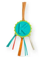Gryzaki dla dzieci - Ebulobo Gryzak Literka "K" z grzechotką - miniaturka - grafika 1