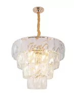 Lampy sufitowe - Maxlight LAMPA WISZĄCA KRYSZTAŁ-SZKŁO VIVALDI MAXLIGHT P0269 P0269 - miniaturka - grafika 1