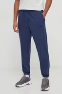 Spodnie męskie - New Balance spodnie dresowe kolor granatowy z aplikacją - miniaturka - grafika 1
